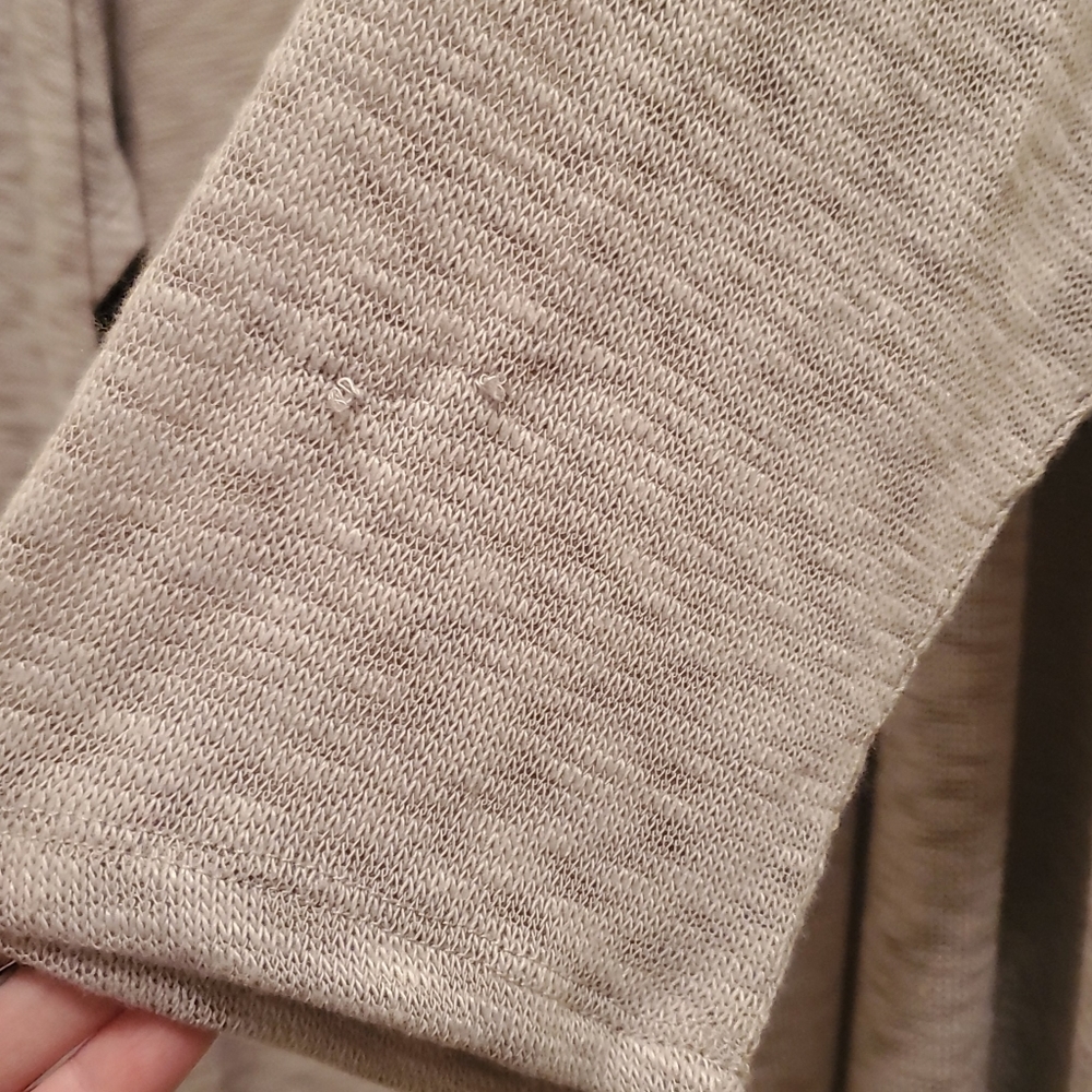NWT Gray 2XL Open Sweater. - Picture 3 of 7